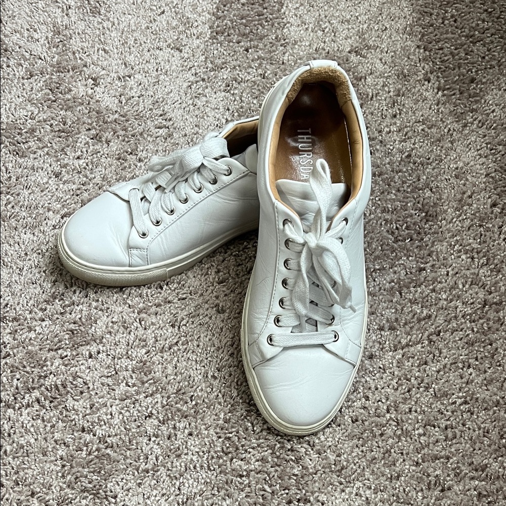 White Women's Thursday Sneakers